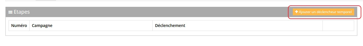 ajout declencheur