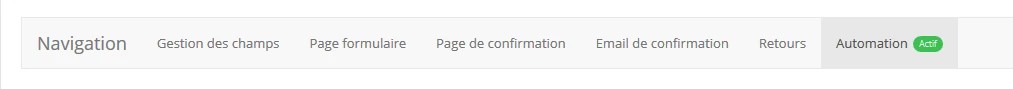automation actif